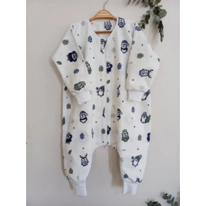 Müslin Tulum, %100 Organik Pamuk, Çift Kat